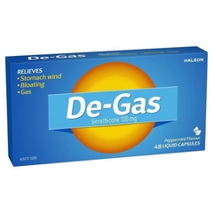 Viên uống hỗ trợ giảm đầy hơi De Gas