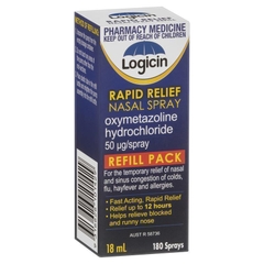 Dung dịch xịt mũi thay thế Logicin Nasal Spray Refill