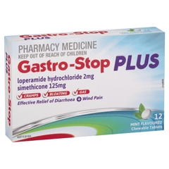 Viên uống cầm tiêu chảy GastroStop Plus loperamide hydrochloride 2 mg