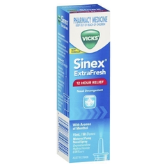 Chai xịt thông mũi Vicks Sinex Extra Fresh Menthol Nasal Spray