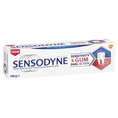 Kem đánh răng Sensodyne Sensitivity & Gum Dual Action 100g
