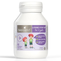 Bio Island Lysine Step Up tăng chiều cao của Úc 60 viên