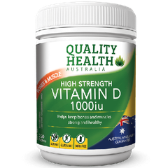 Viên uống Quality Health High Strength Vitamin D 1000IU