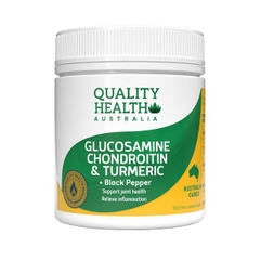 Viên uống Quality Health Glucosamine Chondroitin & Turmeric 100 viên
