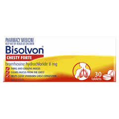 Viên uống tiêu đờm mạnh Bisolvon Chesty Forte Cough