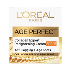 Kem dưỡng săn chắc da L'Oreal Paris Age Perfect Collagen Tightening Cream SPF 15