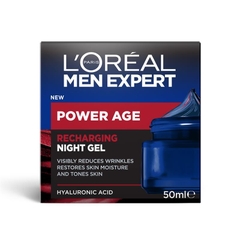 Gel dưỡng da ban đêm chống lão hóa L'Oreal Men Expert Power Age Night Gel
