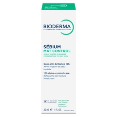 Kem dưỡng ẩm kiềm dầu cho da dầu Bioderma Sebium Mat Control Mattifying Moisturiser for Oily Skin