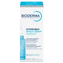 Tinh chất dưỡng ẩm căng bóng da Bioderma Hydrabio Hyalu + Hydrating Plumping Serum with Hyaluronic Acid and Niacinamide