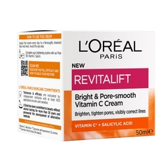 Kem gel dưỡng sáng da L'Oreal Paris Revitalift Clinical Vitamin C Gel Cream
