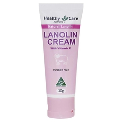 Kem dưỡng ẩm mỡ cừu Healthy Care All Natural Lanolin Cream Tube