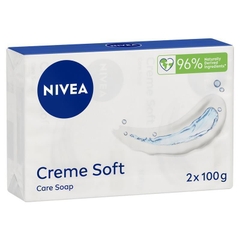 Bánh xà phòng dưỡng ẩm Nivea Creme Soft Soap 2 x 100g Twin Pack