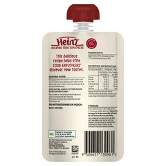 Bột ăn dặm Heinz cho bé Apple Blueberry & Strawberry Pouch 120g