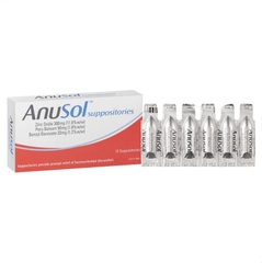 Thuốc đặt trị trĩ Anusol Suppositories