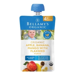Hỗn hợp trái cây xay nhuyễn Bellamy's Organic