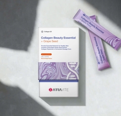 Bột Collagen Arravite Collagen Beauty Essential + Grape Seed Blood Orange Flavour 3g x 14 gói