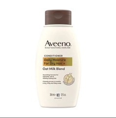 Dầu xả cho tóc khô và hư tổn Aveeno Oat Milk Blend Moisturising Conditioner For Dry & Damaged Hair