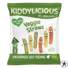 Bánh ăn dặm Kiddylicious Veggie Straws 12g x 4 gói