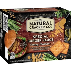 Bánh quy giòn The Natural Cracker Special Burger Sauce 160g