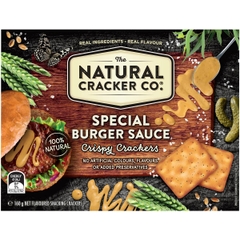 Bánh quy giòn The Natural Cracker Special Burger Sauce 160g