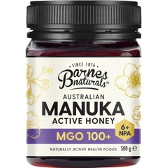Mật ong Manuka Úc Barnes Naturals MGO 100+ Australian Honey