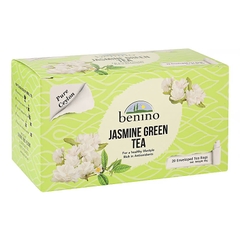 Thùng 12 hộp trà hoa nhài Benino Jasmine Tea (20 gói/ hộp)