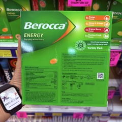 Viên sủi Berocca Úc 4 vị Berocca Variety Pack của Úc 60 viên