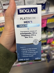 Vitamin tổng hợp cho nam Bioglan Platinum Mens Multivitamin 60 viên