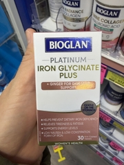 Viên uống bổ sung sắt Bioglan Platinum Iron Glycinate Plus
