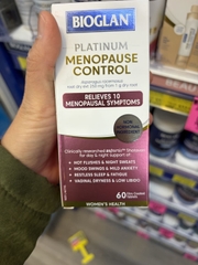 Viên uống hỗ trợ mãn kinh Bioglan Platinum Menopause Control 60 viên