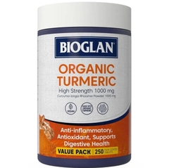 Viên uống nghệ liều cao Bioglan Organics Turmeric High Strength 1000mg