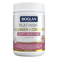 Bột collagen Bioglan Platinum Collagen + Creatine 300g