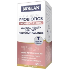 Men vi sinh cho phụ nữ Bioglan Platinum Probiotics Women's Flora 50 viên