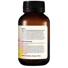Viên uống hỗ trợ nội tiết tố và tăng năng lượng cho nữ Wanderlust BioHack Female Longevity Complex 60 viên
