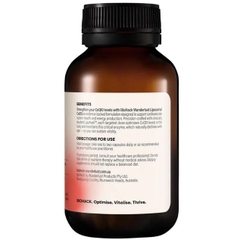 Viên uống hỗ trợ tim mạch & năng lượng BioHack Wanderlust Liposomal CoQ10 60 viên