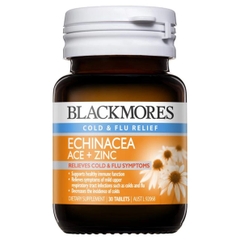 Viên uống hỗ trợ miễn dịch Blackmores Echinacea Ace + Zinc