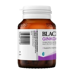 Viên uống bổ não Blackmores Ginkgo Forte 2000mg 80 viên