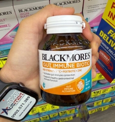 Viên uống bổ sung vi sinh đường ruột Blackmores Gut Immune Biotic 60 viên