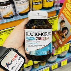 Viên uống bổ sung omega 3 hàm lượng cao Blackmores Omega Platinum 50 viên