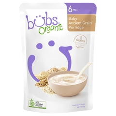 Bột ăn dặm Bubs Organic cho bé Baby Ancient Grain Porridge 125g