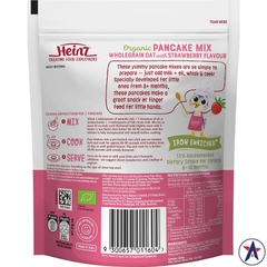 Bột bánh cho bé Heinz Organic Pancake Mix Oat With Strawberry 125g