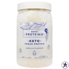 Bột Protein thuần chay Bondi Protein Co Vegan Keto Vanilla 1kg