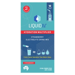 Bột uống bù điện giải vị dâu Liquid IV Hydration Strawberry
