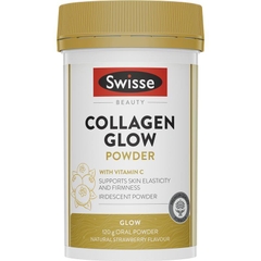 Bột uống bổ sung Collagen Glow Swisse Beauty Powder 120g