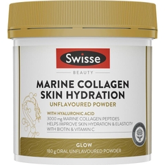 Bột uống làm đẹp Swisse Beauty Marine Collagen Skin Hydration Powder