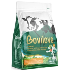 Sữa bột tách béo Bovilove Instant Skim Low Fat Milk Powder