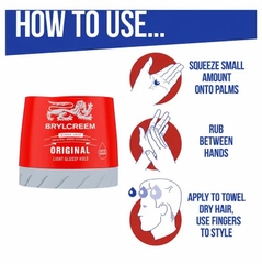Kem dưỡng tóc BRYLCREEM Hair Cream Protein Enriched