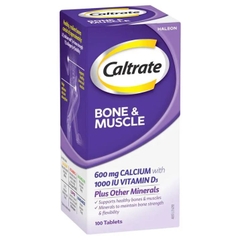 Caltrate Bone and Muscle Health Plus Minerals của Úc