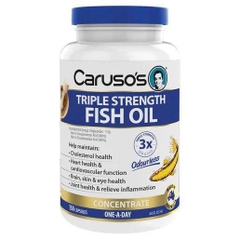 Dầu cá hàm lượng cao Caruso's Triple Strength Fish Oil