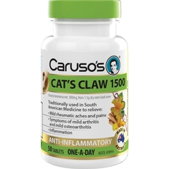 Viên uống giảm viêm Caruso's Cats Claw 1500 50 viên